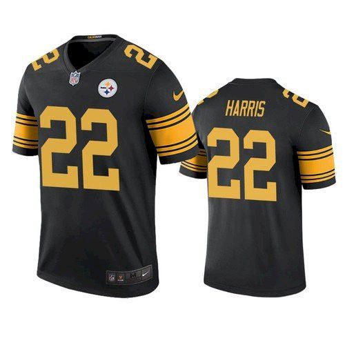 Men Pittsburgh Steelers #22 Najee Harris Nike Black Vapor Color Rush Limited NFL Jersey->pittsburgh steelers->NFL Jersey